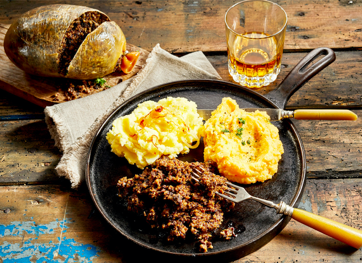 The Burns Night main course. Credit: Shutterstock/The Myanmar Times