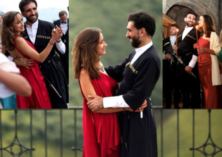 The Gorjestani wedding in Kazbegi, Georgia. Credit to BRAMS via Sputnik Georgia