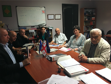 The science advisory board meeting. Credit: Maia Nadareishvili