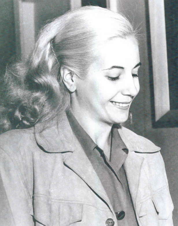 Young Eva Perón. Credit: Pinterest