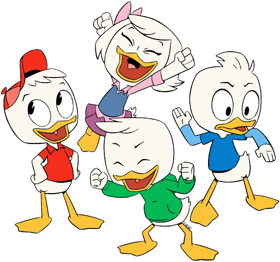 Huey, Dewey, Louie, and Webby. Credit: Jihaan IZ