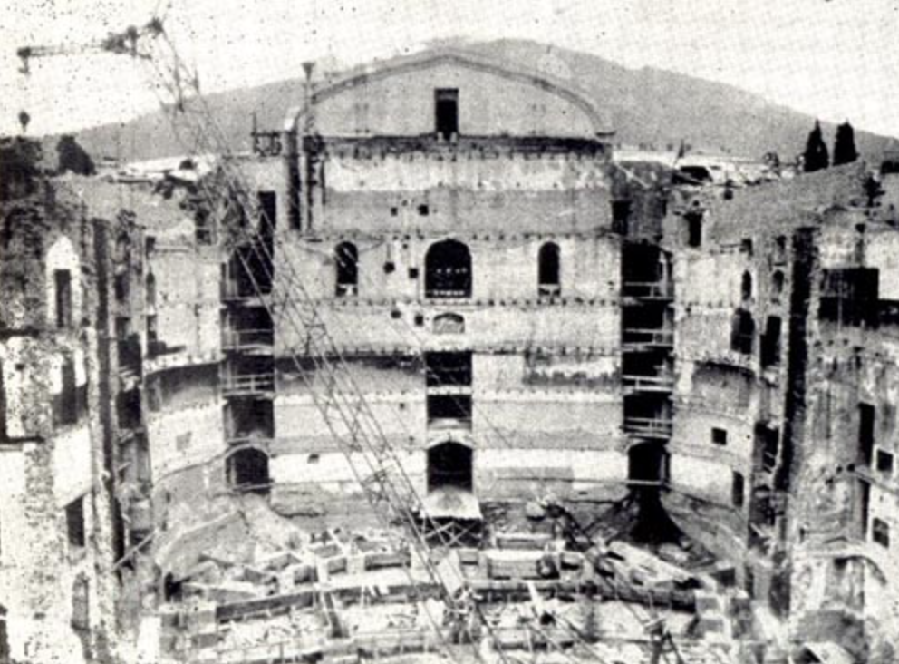 The remains after the inferno on 11 October 1874. Credit to NPLG