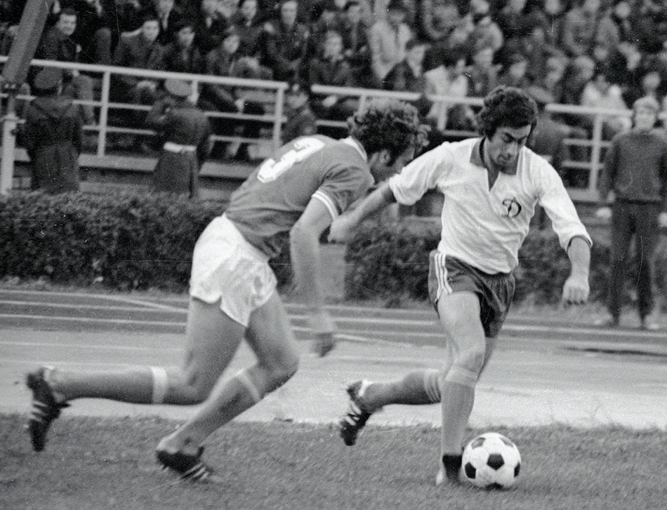 Vladimir Gutsaev (right) in 1981. Credit: Sputnik Georgia