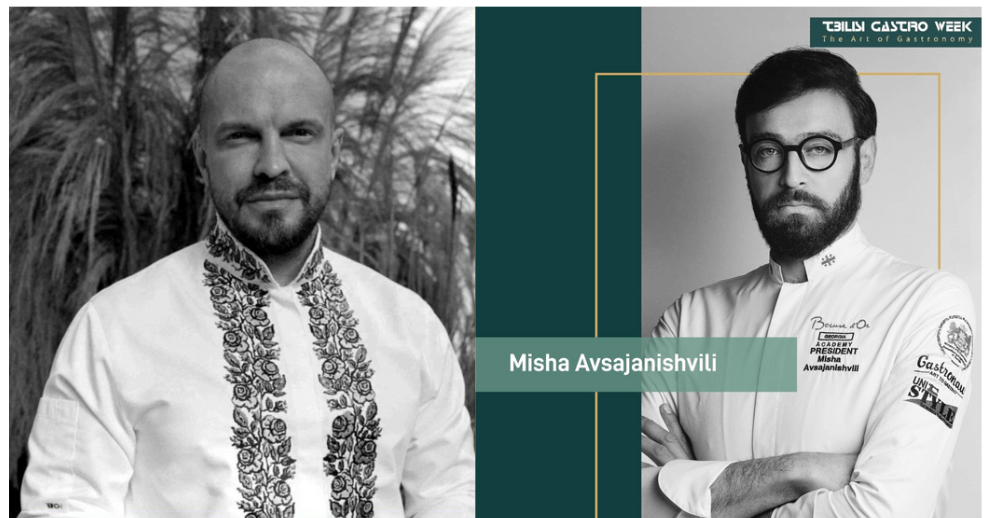 Volodymyr Yaroslavsky from Ukraine and Misha Avsajanishvili from Georgia