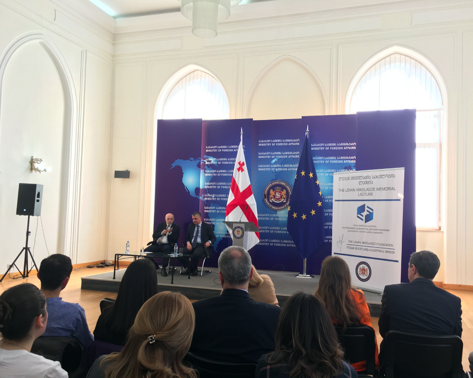 Archil Gegeshidze (left) and Levan Dolidze (right). Credit: BRAMS/Maia Nadareishvili