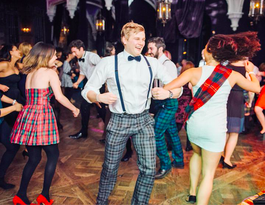 Dancing Ceilidh on Burns Night in Yangon, the largest city of Myanmar. Credit: The Inn on the Mile/The Myanmar Times