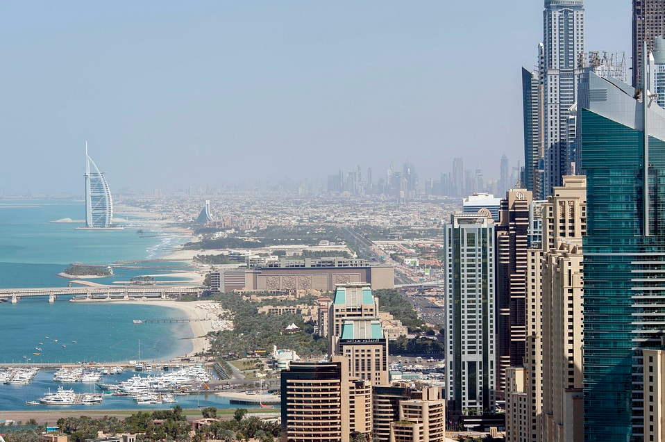 Dubai cityscape, UAE