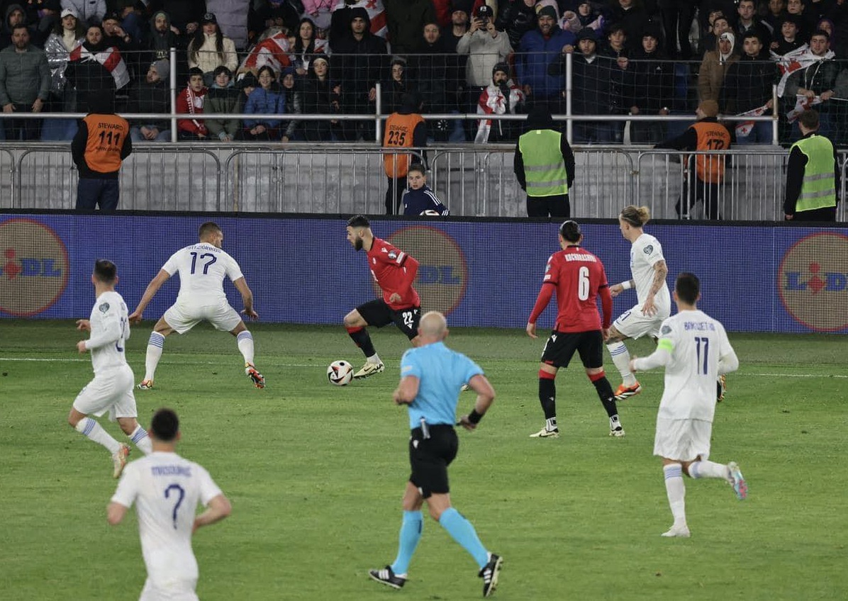 Georgia v Greece on 26 March 2024 in Tbilisi 18. Credit to Irakli Kobakhidze via FB