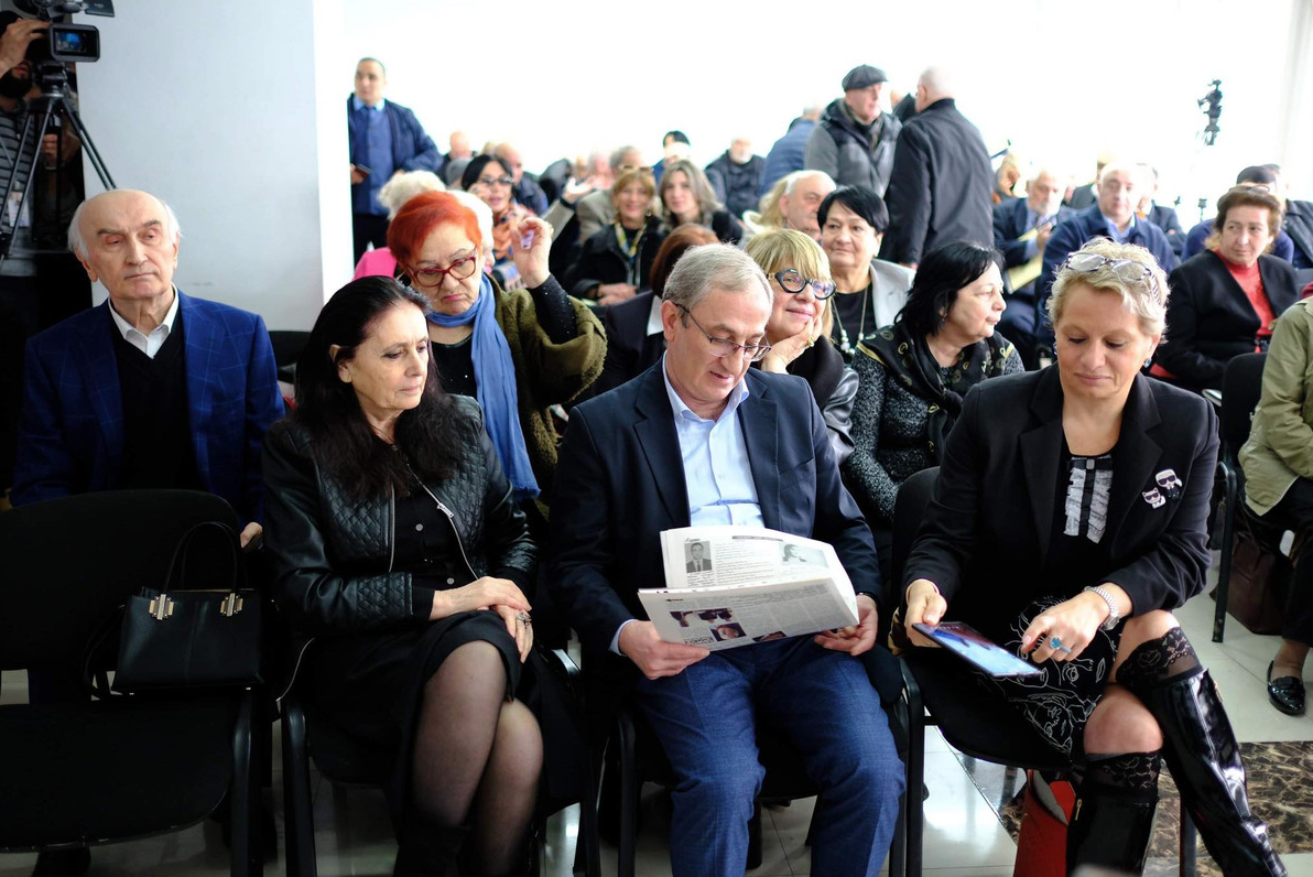 The Georgian Journalist during the CUJG election 2023. Credit to Reportiori