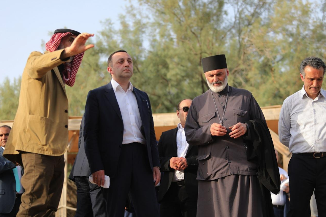 The Georgian delegation in Jordan, May 2022. Credit to Patriarchate of Georgia
