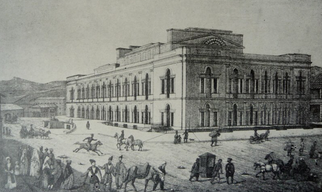 The Tamamshev caravanserai had 266 shops, warehouses and workshops, accommodated on four floors. Credit to Investor GE