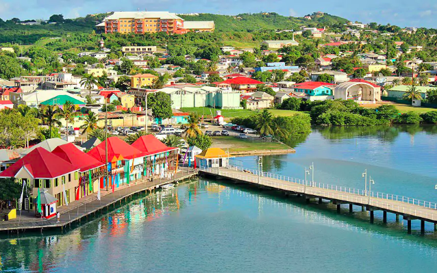 The capital St. John's