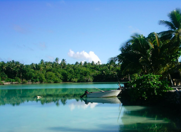 Tokelau lagoon