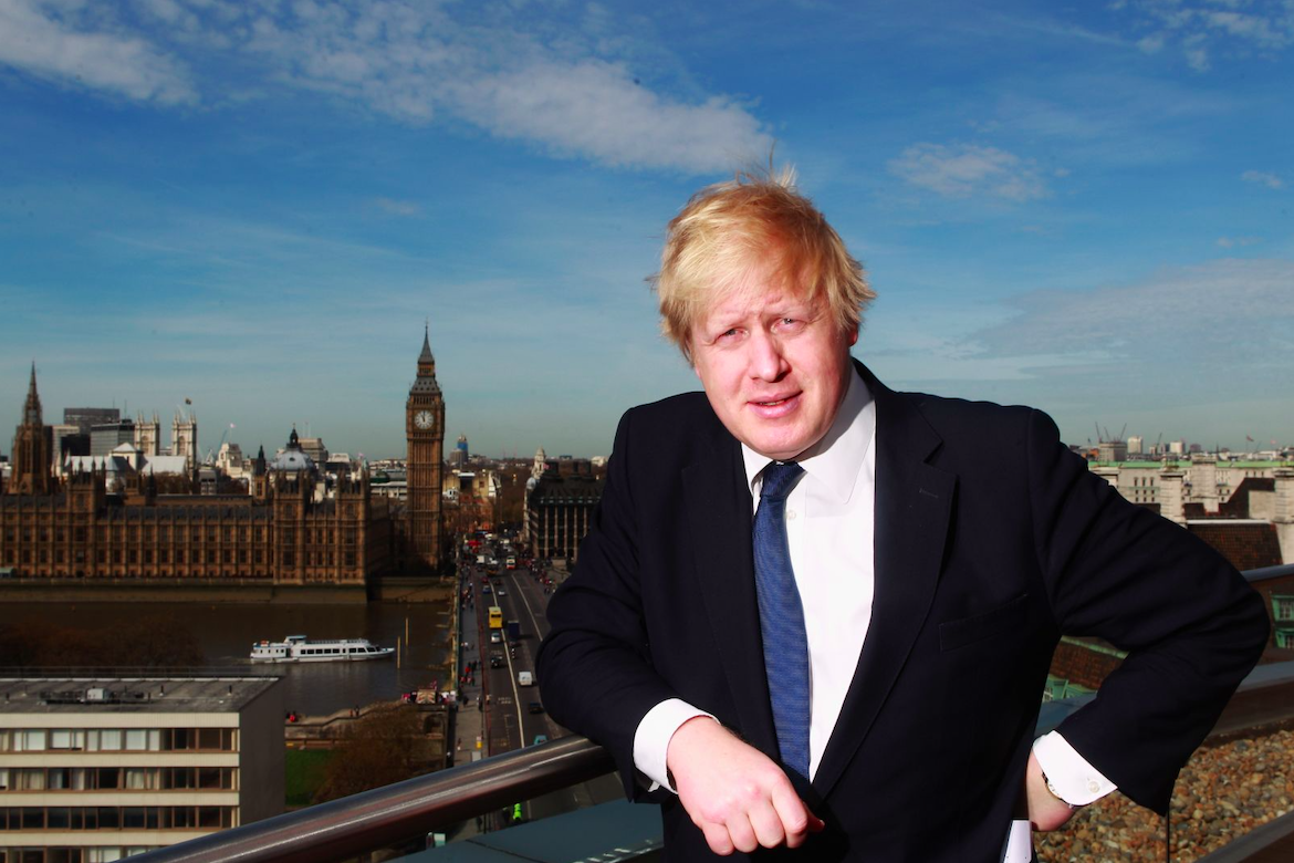 Boris Johnson poses for a photo in London, April 2011. Credit: Dean Mouhtaropoulos/Getty Images