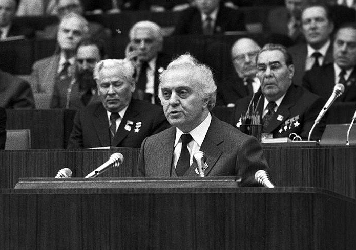 Eduard Shevardnadze. Credit: Funtime.ge