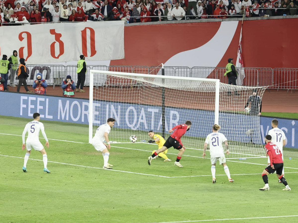 Georgia v Greece on 26 March 2024 in Tbilisi 15. Credit to Irakli Kobakhidze via FB