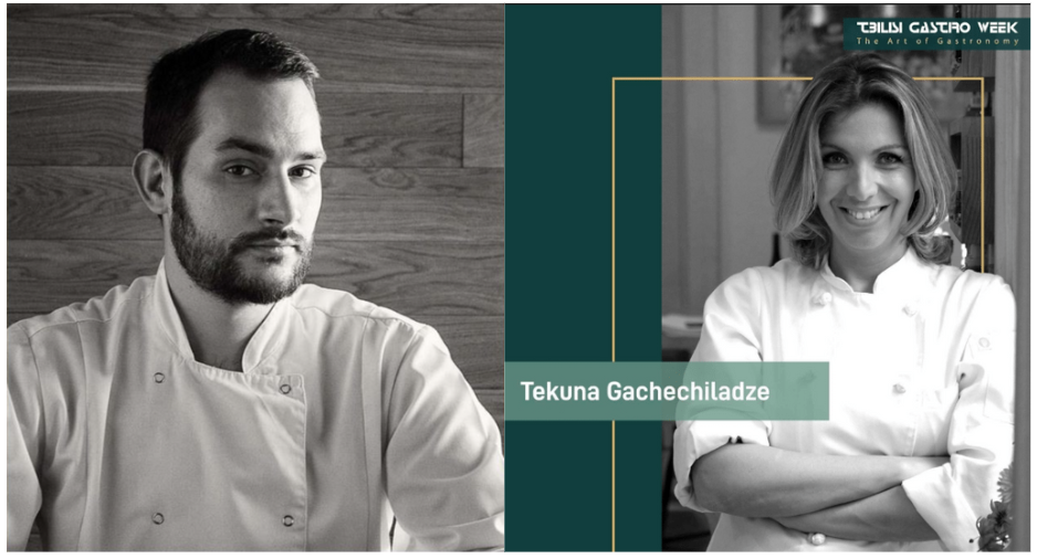 Hrvoje Kroflin from Croatia and Tekuna Gachechiladze from Georgia