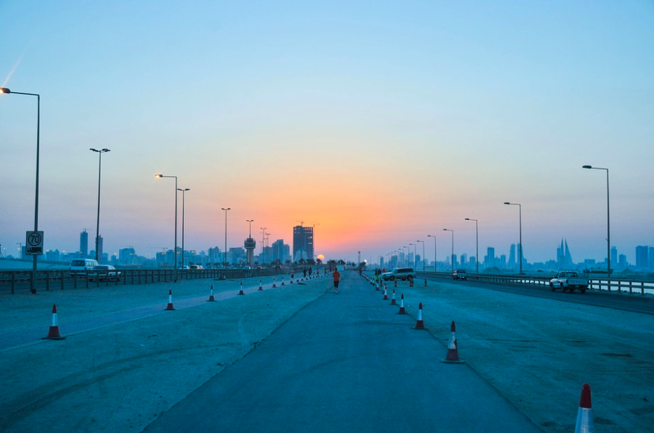Sunset in Manama