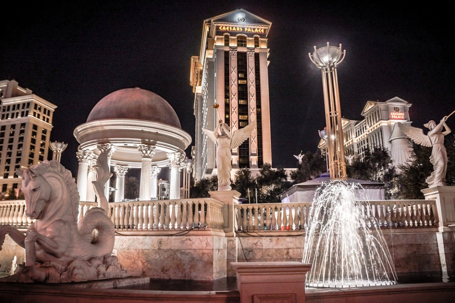 Caesar's Palace in Las Vegas. Credit: Michelle Maria