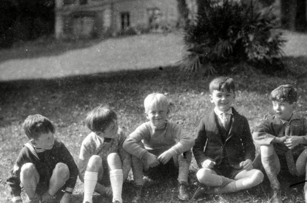 Philip as a schoolboy in suburban Paris at the MacJannet American School. Credit: Reader's Digest/AP/Shutterstock