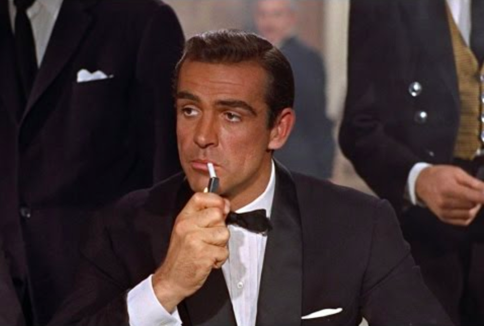 Sean Connery in Dr No (1962). Retrieved from YouTube