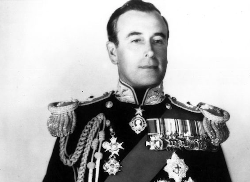 Lord Louis Mountbatten. Credit: The Mirror/Getty