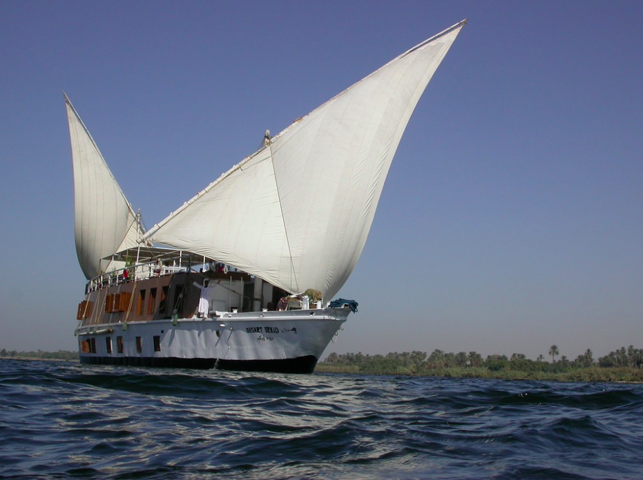 The Dahabeya on the Nile