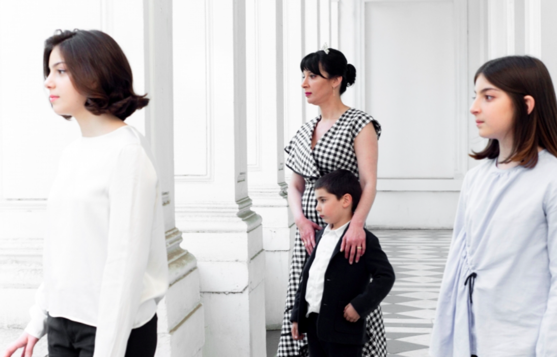 The Royal Princess Anna and her three children. Credit to Ambebi GE