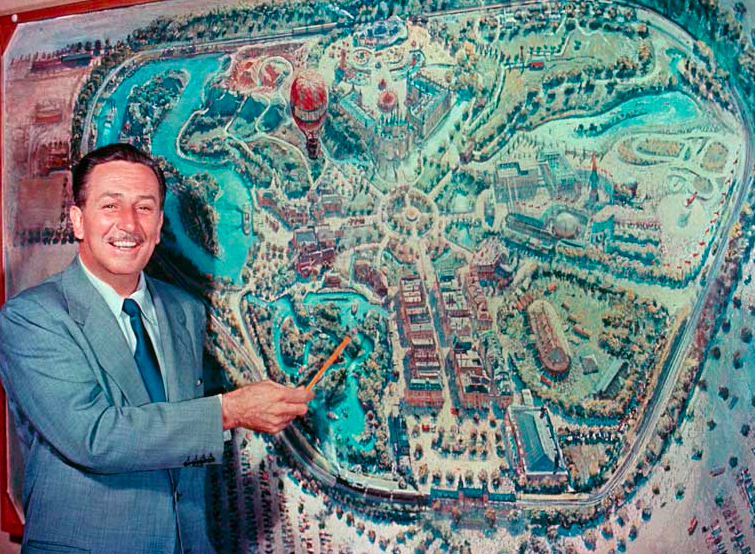 Walt Disney unveils Disneyland. Credit to Michelle Snow