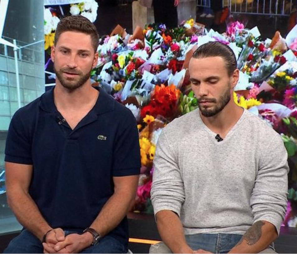 Damien Guerot (L) and Silas Despreaux (R). Credit to Sky News screengrab