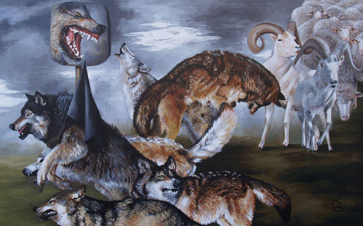 Democracy, by Gulnara Tsiklauri. Retrieved from Facebook