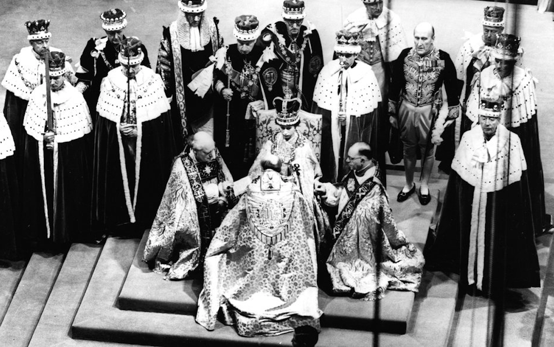 The Coronation of Queen Elizabeth II. Credit: The New York Times/AP