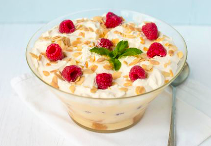 Tipsy laird trifle. Credit: The Spruce Eats