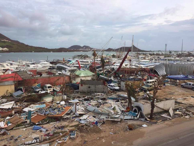 Barbuda after Hurricane Irma