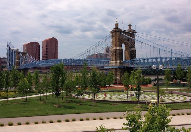 John A. Roebling Suspension Bridge
