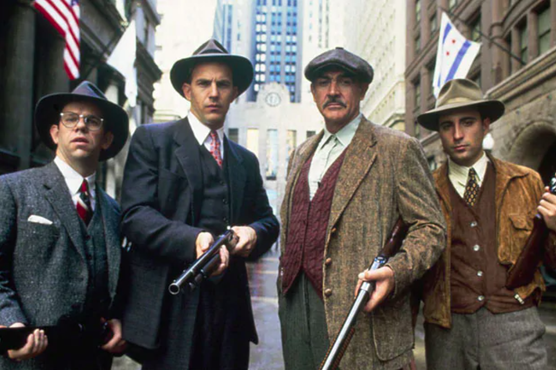 The Untouchables (1987) in Prohibition-era Chicago that won an Oscar for Sean Connery. Credit to The Wrap/Paramount
