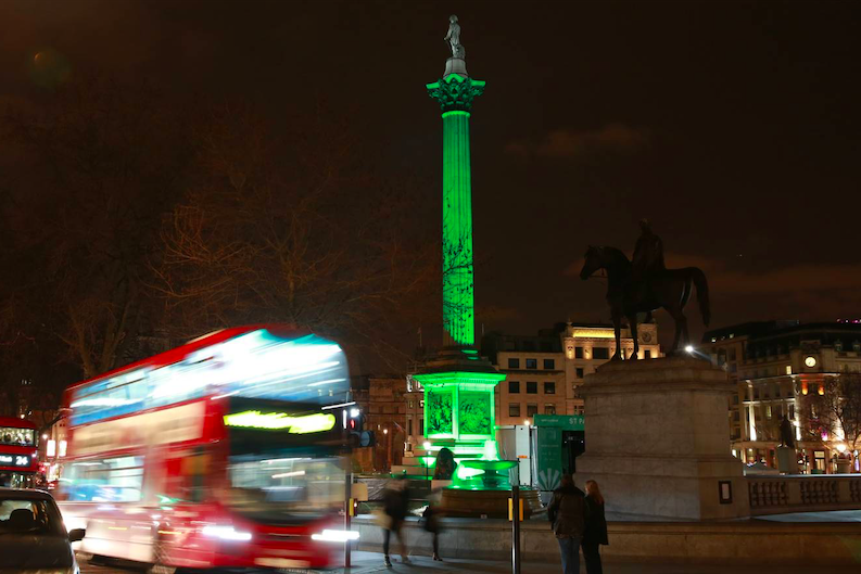 Nelson's Column in Trafalgar Square. Credit: PA Archive/PA Images