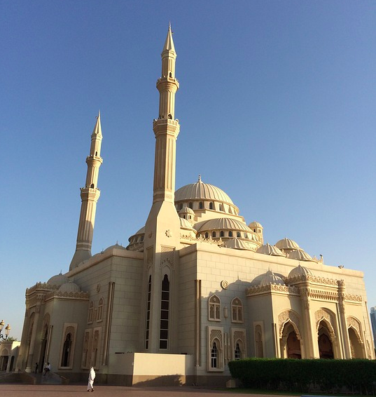 Nour Mosque in Sharjah, UAE