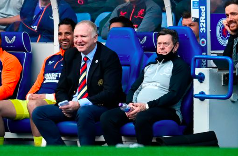 Alex McLeish is back in the dugout. Credit to SNS Group