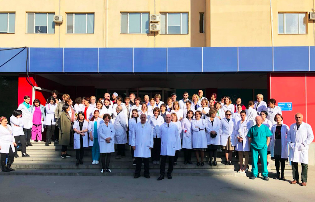 Iashvili Children's Central Hospital in Tbilisi. Credit: Tabula magazine/Facebook