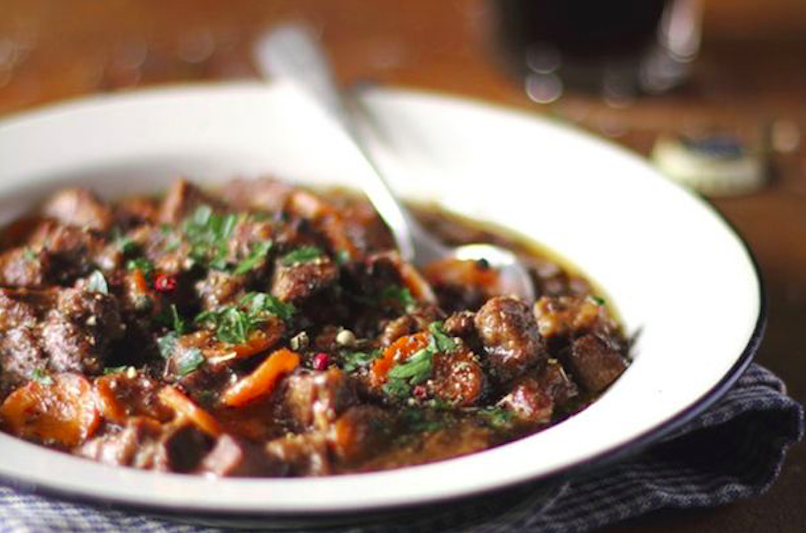 Guinness Irish beef stew. Credit: All Recipes
