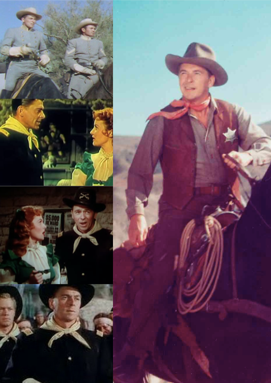 Ronald Reagan as an actor in The Last Outpost (1951). Credit to The New York Review of Books/The Movie Scene/BRAMS