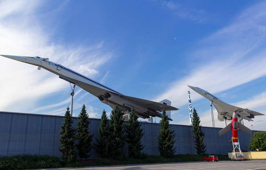 Tupolev TU-144 & Concorde, Sinsheim, Germany. Credit: Paul Sauerbrei
