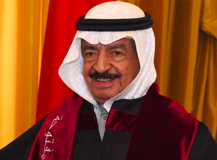 Bahraini PM Sheikh Khalifa bin Salman al-Khalifa in 2019. Credit to Middle East Online