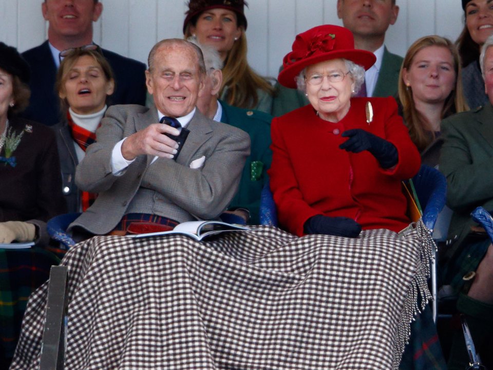 Prince Philip and the Queen attend the Braemar Gathering in 2015. Credit: Max Mumby/ Indigo/Getty Images