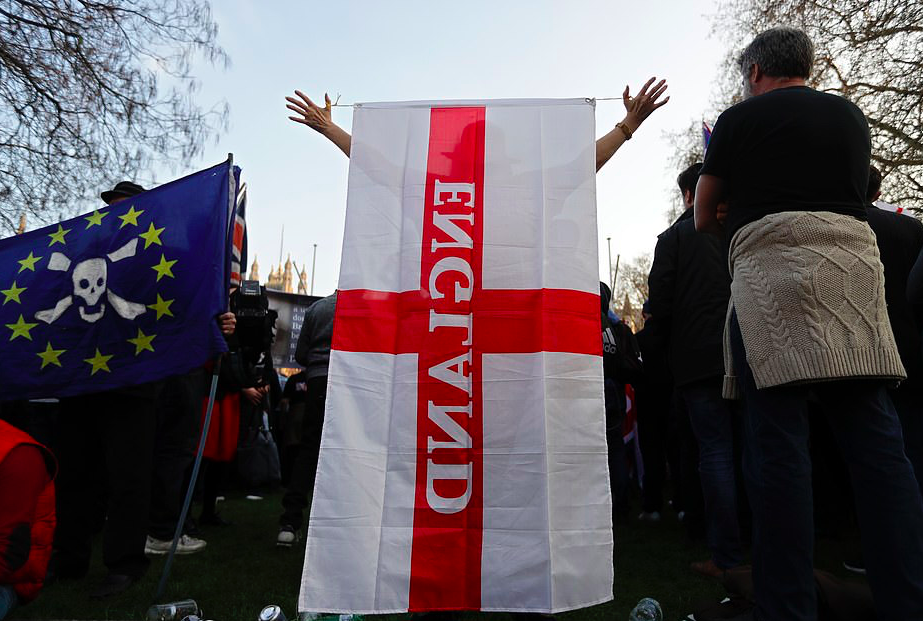 Standing tall till the victory. Credit: The Daily Mail/AP