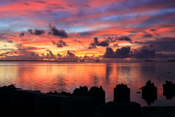 Tokelau nightfall