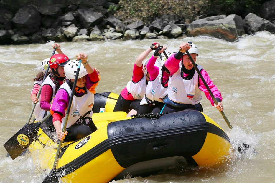 Rafting on Kura river, Borjomi