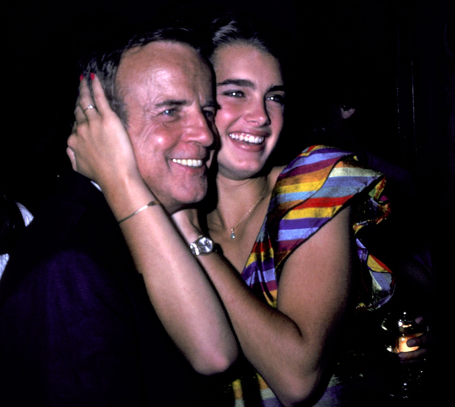 Franco Zeffirelli and Brooke Shields. Credit: Vogue
