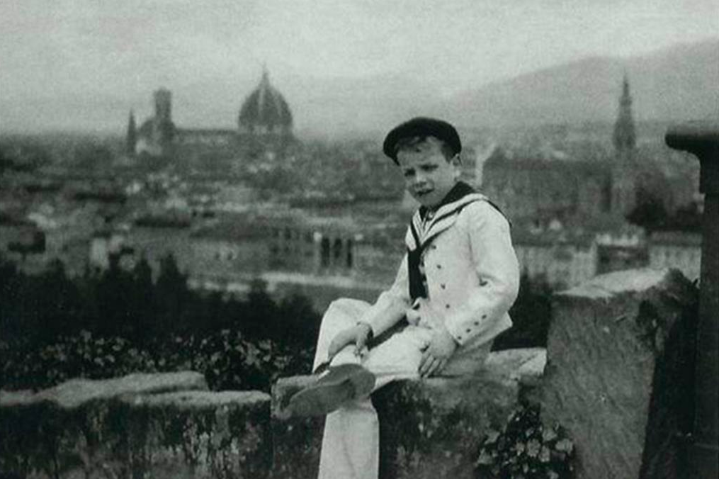 Young Franco in Florence. Credit: Avvenire